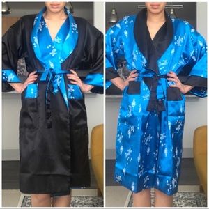 Reversible Kimono Robe